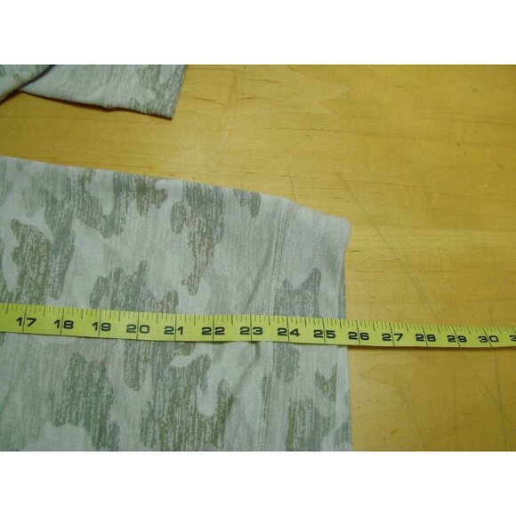 Athleta Womens Sz Med Gray Camo Pullover Sweatshirt Workout Athletic Modal Soft - Picture 9 of 9